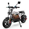 IScooter DX5Pro 2000W Elektrická koloběžka pro dospělé 52V20AH, Rychlost 60 km/h, 17" Terénní pneumatiky, Hydraulické brzdy, TCS NFC, Košík v ceně