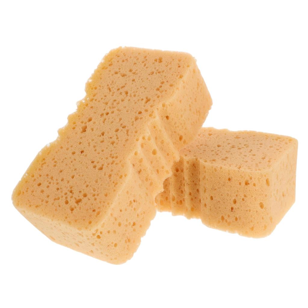 CLISPEED 2pcs Car Wash Sponge Bug Remover Car Applicator Pad Drywall Patch Dish