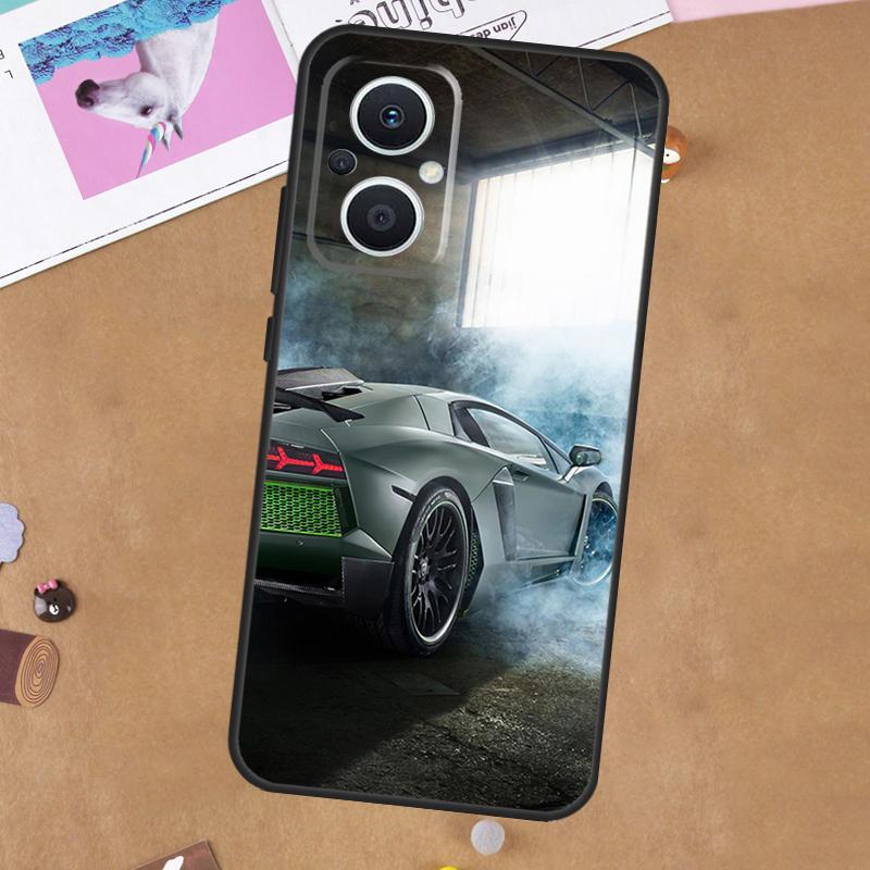 Sport Cars Male Men Case For OPPO Reno 12F 13F 14F 11F 8T 7 8 10 11 12 13 14 Pro OPPO Find X6 X5 X8 Pro Cover