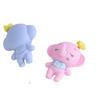 Candy Colored Elephant Rubber Eraser for Kids Cute Cartoon Kawaii Novelty Stationery Office School Supplies 3 Pieces