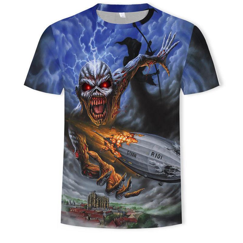 Fashion Attack on Titan 3D Printed T-Shirt, Anime Graphic Tee, Lightweight Polyester Breathable Casual Streetwear Clothes