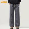 JEEP Men's Thermal Fleece-Lined Straight-Leg Casual Pants