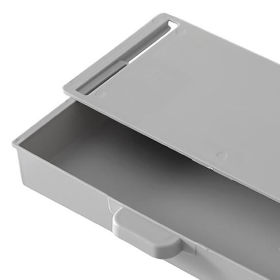 Skjult under skrivebordsskuff Selvklebende plastsminke Smykker Skrivebordsskuff for kjøkken