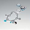 Pandora Turquoise Elephant Mini Dangle Charm 793858c01