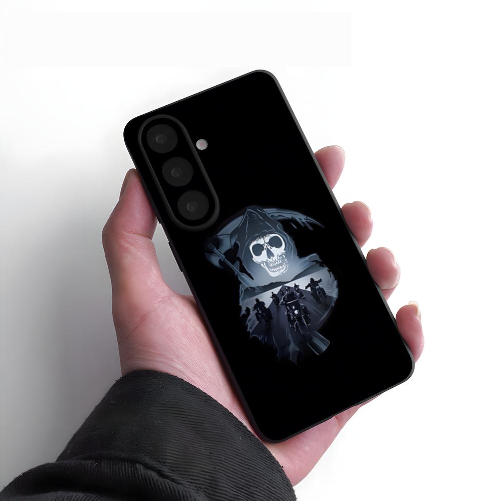S-Sons Of Anarchy TV Phone Case For Samsung S26 S25 Plus S20 S20 Plus S22 Ultra S23 FE S21 Plus S21 Ultra Soft Cover