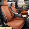 Huse premium din piele naturală pentru scaune auto - Acoperire completă, Universale, Lux ușor, Pad pentru toate anotimpurile