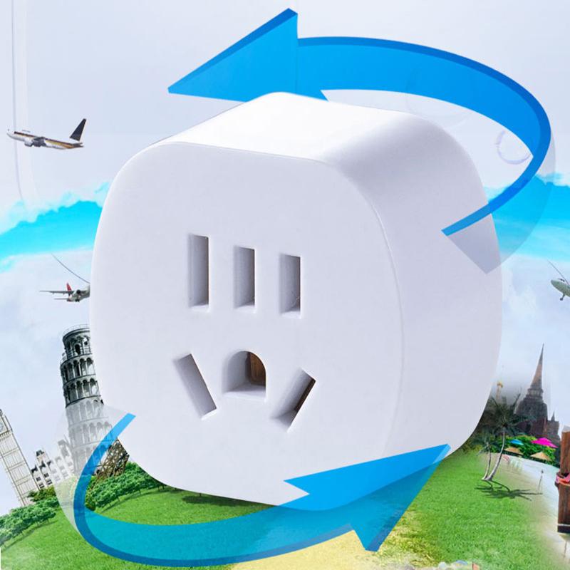 Adaptér pro EU zástrčku z US UK EU na EU Evropský cestovní napájecí adaptér 2/3kolíková elektrická zásuvka