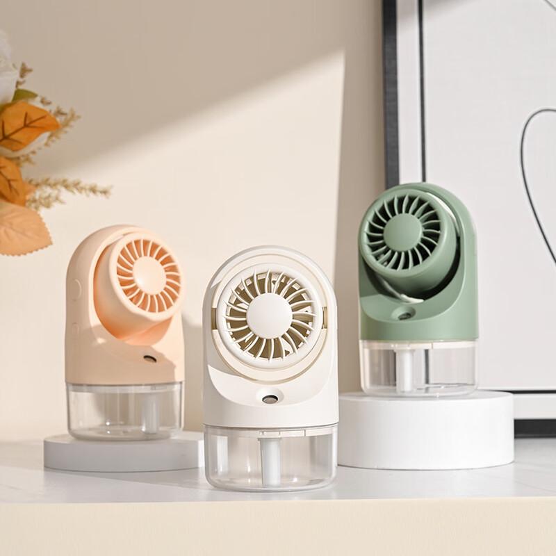 USB Rechargeable Desktop Mini Spray Air Conditioner Fan