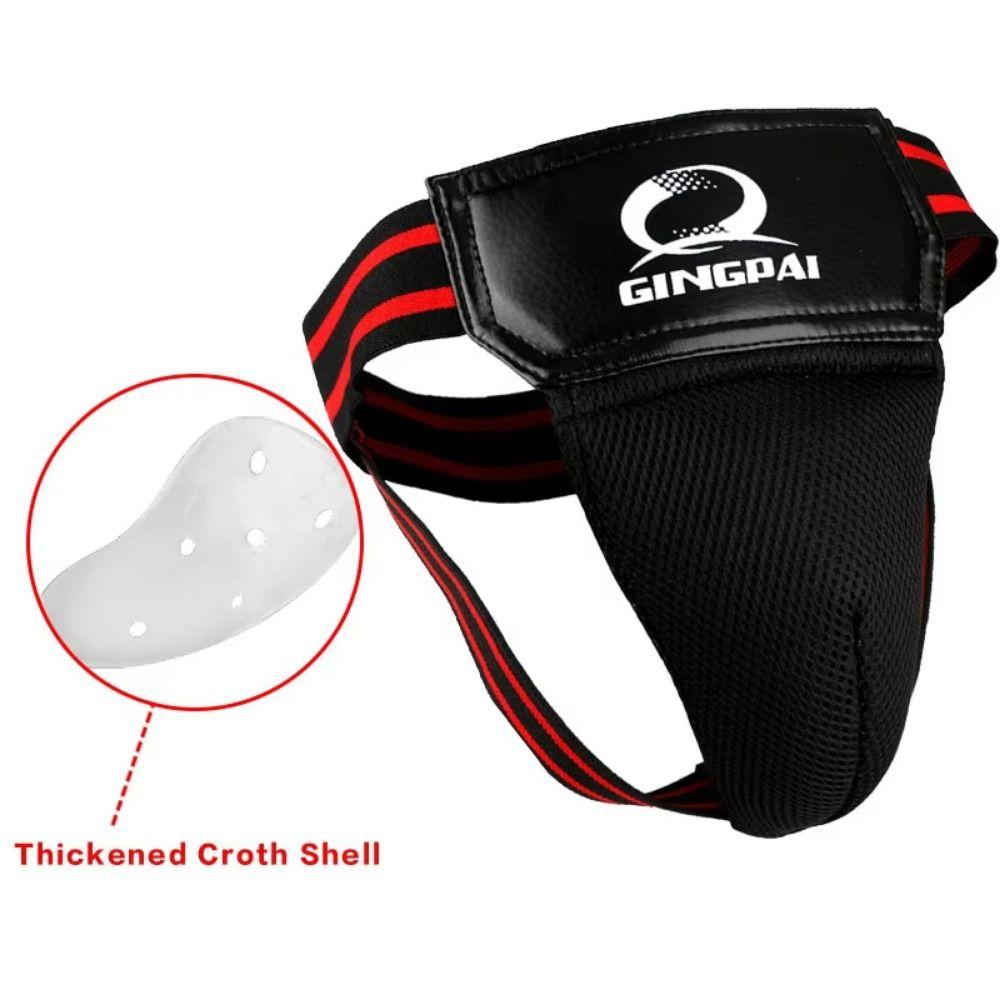 Groin Guard Crotch Protector Adjustable Boxing Protection Jockstrap Martial Arts