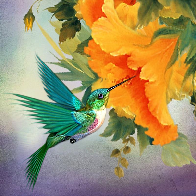Full 5D DIY Diamond Painting Bird Diamond Embroidery Full Cross Stitch Home Decoration Handmade Gift