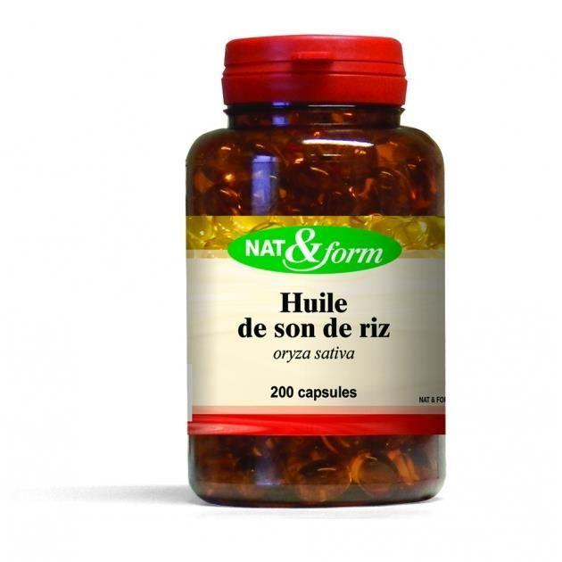 Nat & Form Original Son De Riz 200 Capsules