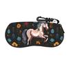 Colorful Running Horses Glasses Case Girls Lightweight Accessories Eyewear Box Cute Glasses Box