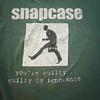 Vintage Snapcase Short Sleeve Cotton Green S-5XL Gift Fan  T-Shirt  BT66 Unisex T-Shirt