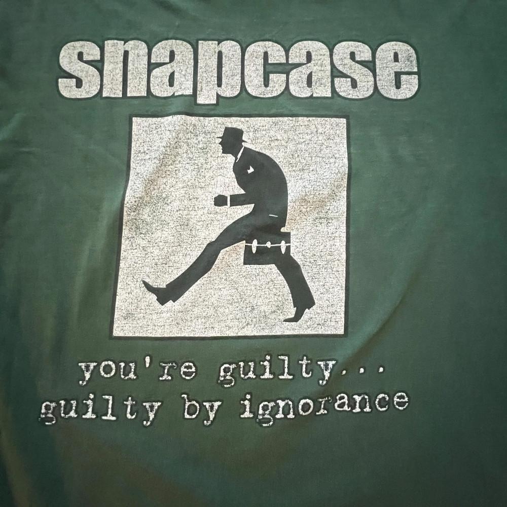 Vintage Snapcase Short Sleeve Cotton Green S-5XL Gift Fan  T-Shirt  BT66 Unisex T-Shirt S