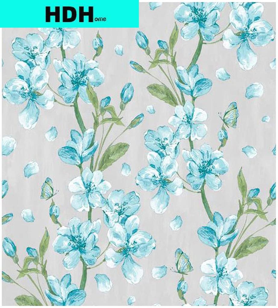 Tapeta Samoprzylepna Kwiat Śliwy Zdejmowalna Zielone Liście Wodoodporna Tapeta Winyl Samoprzylepny Papier Kontaktowy Dekoracyjny