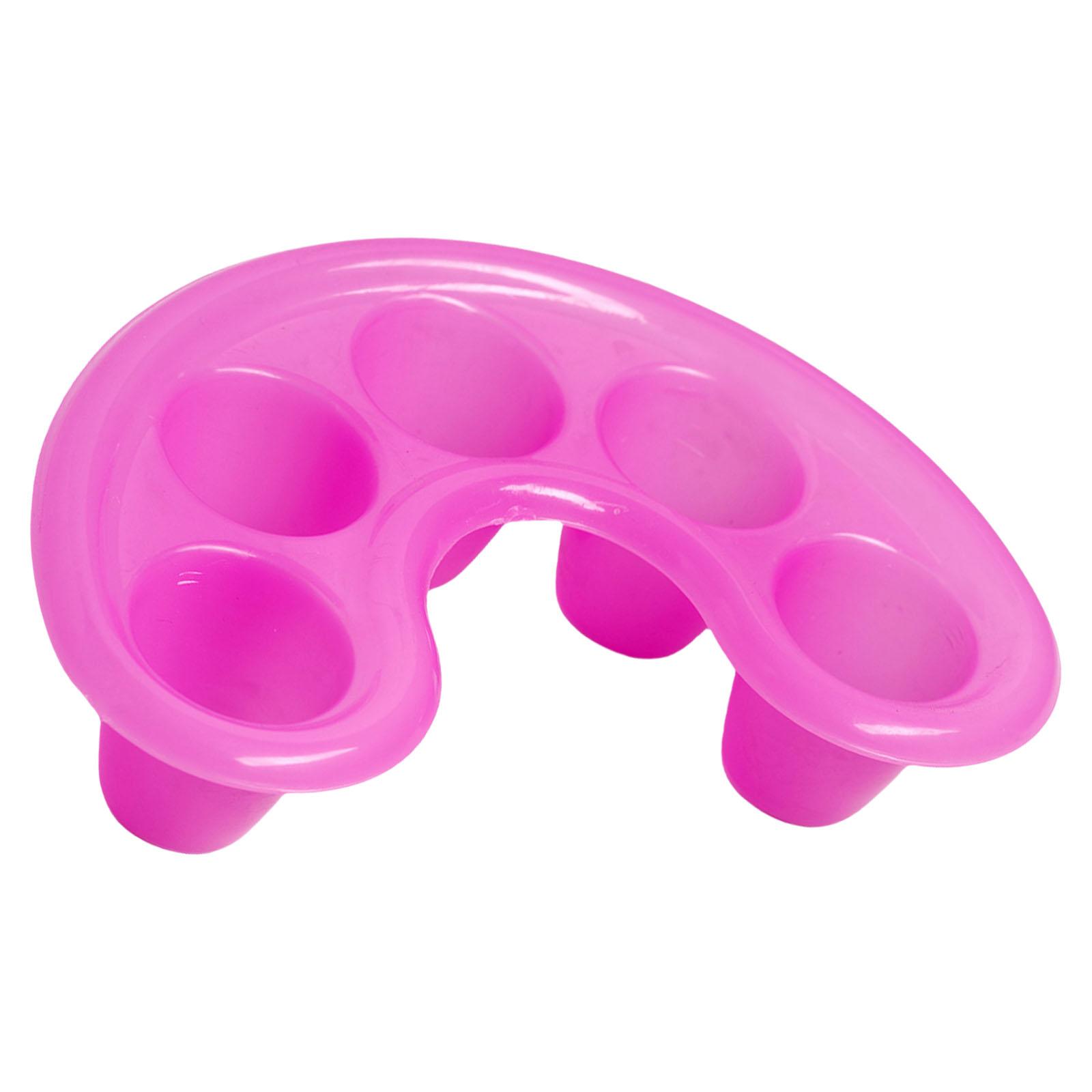 

1 шт. Профессиональная миска для замачивания ногтей для маникюра, замачивания пальцев и снятия лака. Основной инструмент для ухода за ногтями горячий розовый