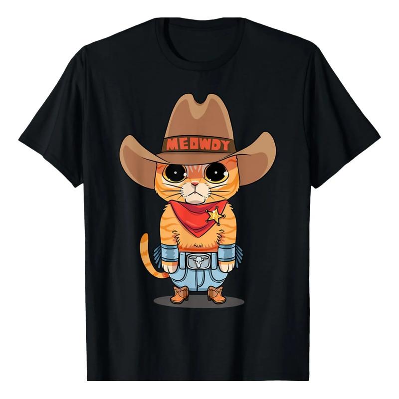 Divertido Sombrero Vaquero Con Forma De Gato Atigrado Naranj S