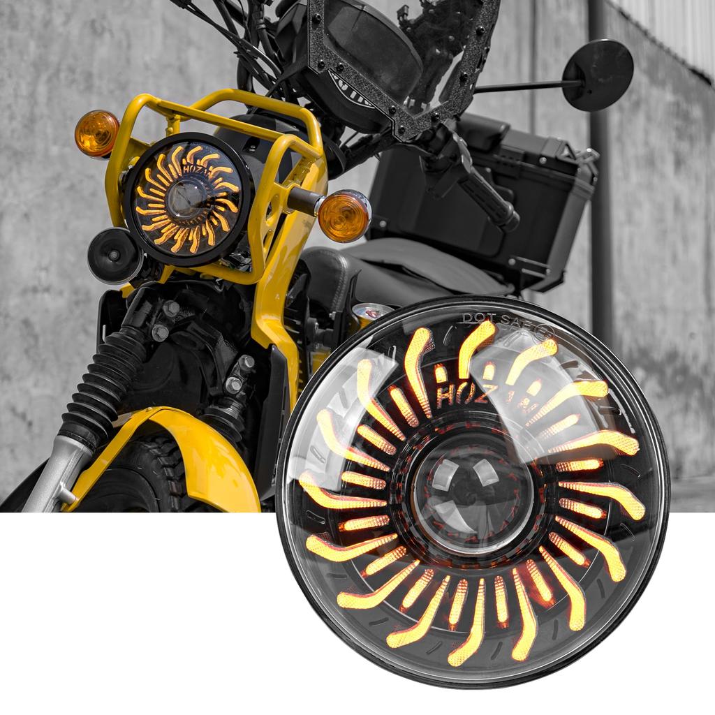 Fogocorss CC110 exclusive inch LED headlight Cross Cub 110 JA60 exclusive suit style DRL 5.75 (Shirpu headlight)