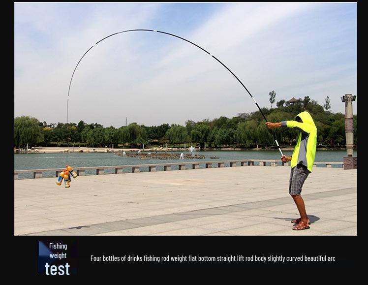 Ultra-Light 28-Section Pure Carbon Fishing Rod for Carp and Table Fishing