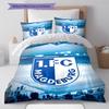 1. FC Magdeburg Pattern Bedding,Quilt Set Quilt Cover Pillowcase Home Birthday Gift (1 * duvet cover + 2 * pillowcase, without core)
