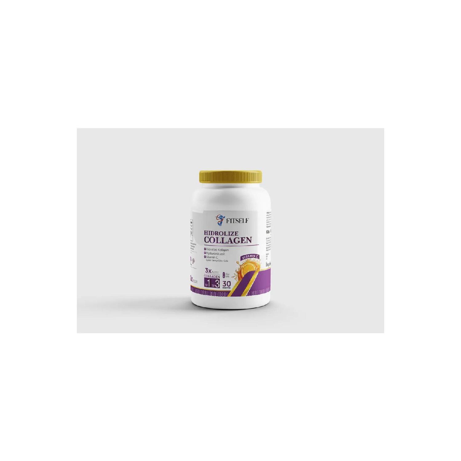 

Containing Vitamin C And Hydrolyized Collagen Peptides And Hyaluronic Acid