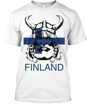FINLAND Tee T Shirt Made In the USA Size S To 5XL