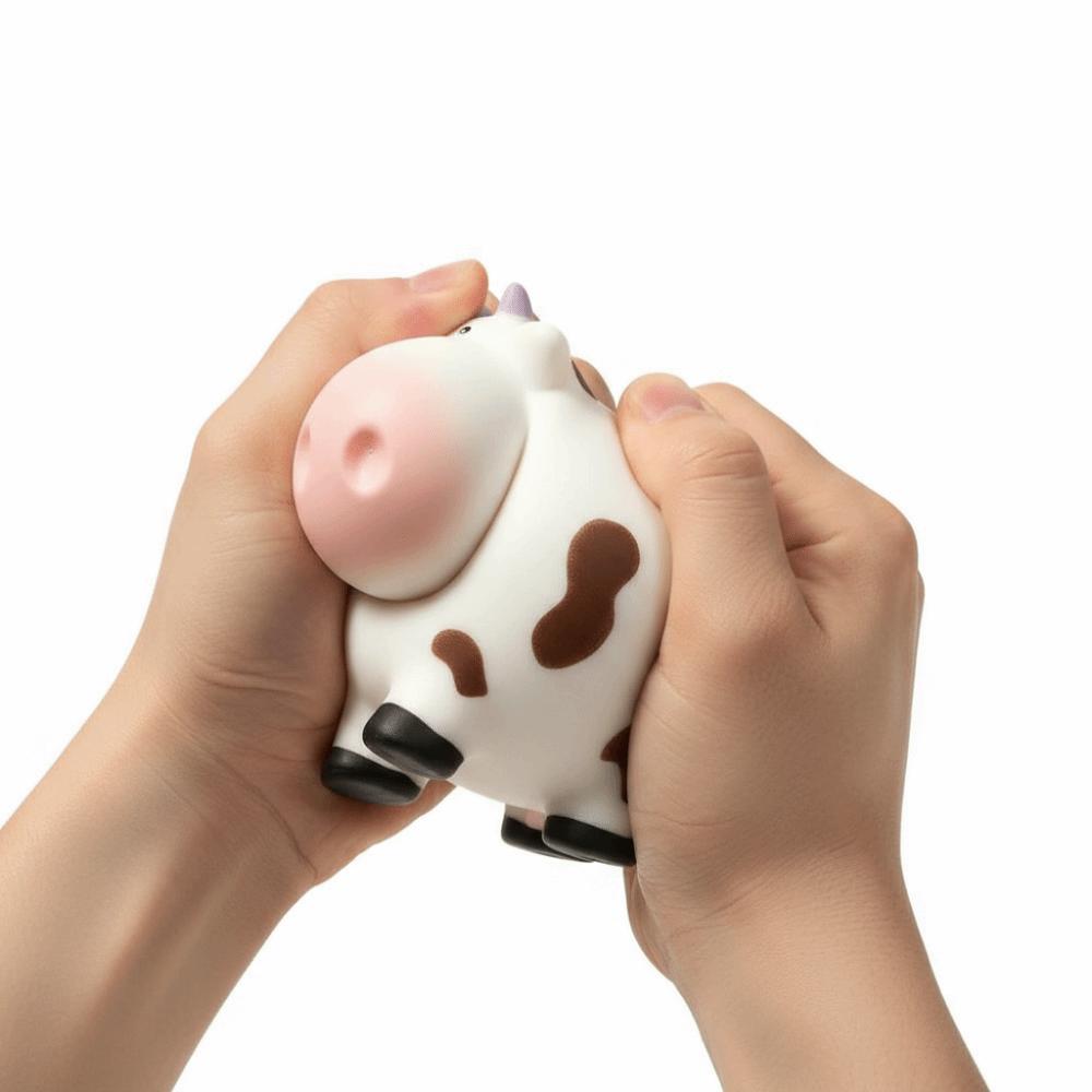 Slow Rising Simulation Cow Squishy Toy Slow Rebound Cow Slow Rebound Toy Sensory Play