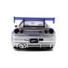 Jada Toys 1/24 Scale Fast & Furious Diecast Car Brian's Nissan Skyline GT-R (R34)