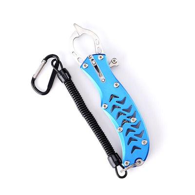 Aluminum Alloy Fishing Gripper & Lure Pliers with Lanyard