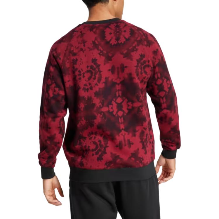 adidas MUFCCNY FW24 Mode Bequemes Vielseitiges Pullover-Sweatshirt Herren Sweatshirt Mehrfarbig JF0364