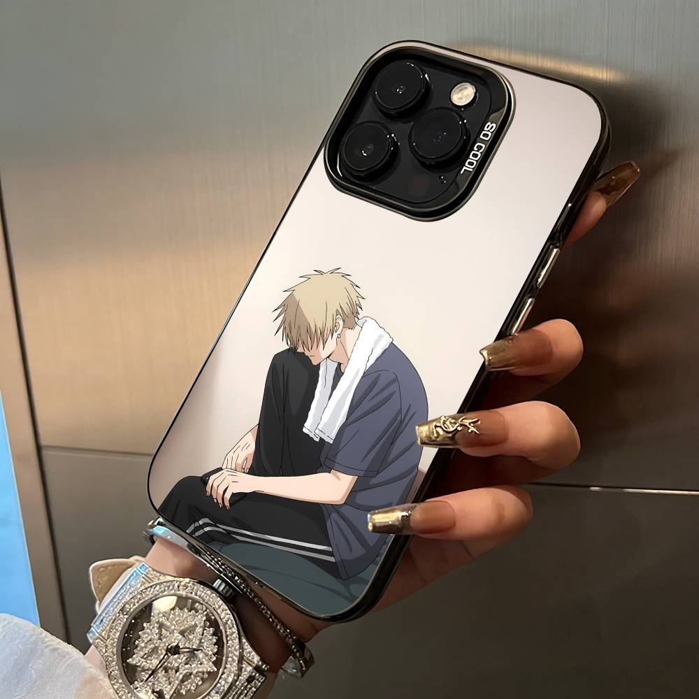T-Tsumugi- Rintaro Phone Case For iPhone 17,16,15,14,13,12,11 Plus Pro Max Colored Silver Phone Case