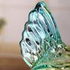 Glass Hen Candy Dish,Decorative Covered Candy Bowl with Lid Crystal Glass Chicken Shape Candy Jar Snacks Bowl Gift