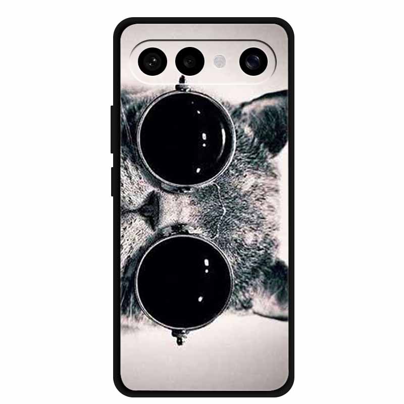 For Vivo S50 Pro Mini Case Lovely Lion Black Bumper Soft Silicone Coque for Vivo S 50 Pro Mini 6.31" Cover TPU Protector Funda