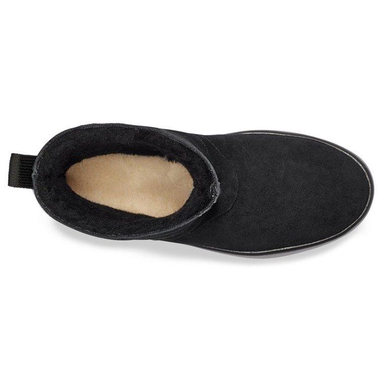 UGG Classic Boom Boot Fleece Lined Black Women's 1104613-BLK