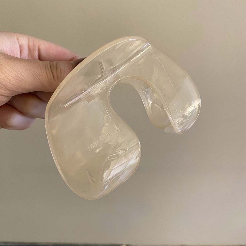 Fashion Jelly Color Grab Hair Clips For Women Girls Elegant Acrylic Large Clamp Hairpin Shark Cawl Clips Hair Accessories