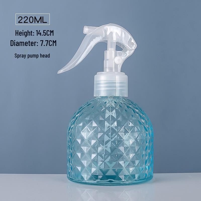 Stylish Glass Refill Bottle for Hand Sanitizer, Lotion, Shampoo, Shower Gel - Press-Type for Home Bathroom