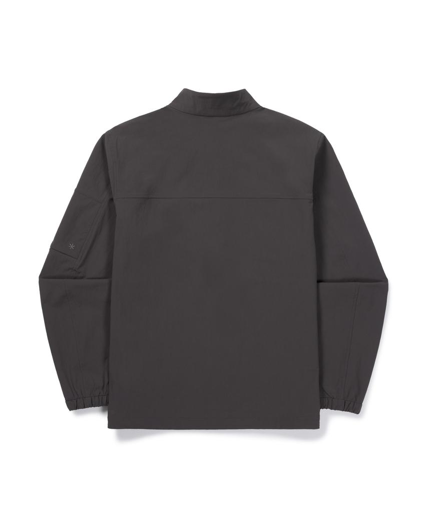 SNOWPEAK APPAREL Root Stand Neck Windbreaker (S26Fmrwb68) Chocolate Khaki