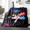 1Pc Fantasy Warrior Battle Blanket Soft Throw Blanket For Home Bedroom Bed Sofa Travel Office Solid Christmas Blanket