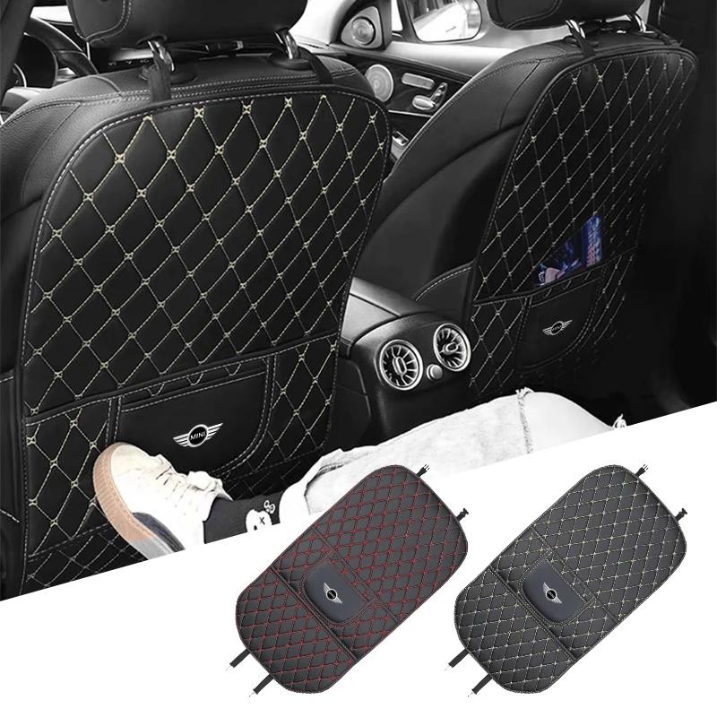 Car Seat-Back Protective Pads Waterproof Accessory For bgt3 E90 COOPER S JCW R55 R56 R60 R61 F54 F55 F56 F57 F60 One R50 3bgt