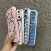 Fashion Wave Texture Wireless Charging Magnetic For Magsafe Cases For iPhone 17 16 15 14 Plus 13 12 11 Pro Max Shockproof Cover