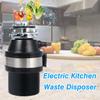 220v 370W Waste Disposer Food Garbage Disposal Garbage Disposal With Power Cord Stainless Steel Grinder