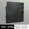 MoeTron Square Folder 50*50cm Drawing Portfolio Booklet Diamond Painting 40*40 Square Portafolio With Plastic Sleeves