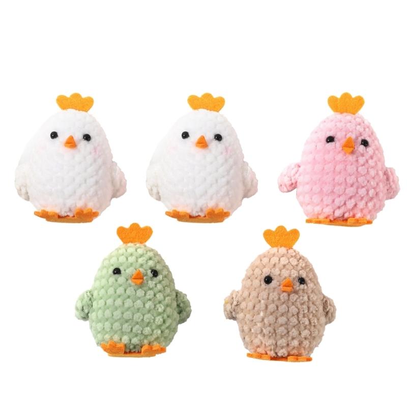 

Pack of 5 3D Chick Hanging Decorations for Easter and Spring Festivities Polyester Foam Hanging Ornaments 1