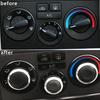 Accessories For Hyundai Elantra 2004-2016  Air Conditioning Knob Aluminum Alloy AC Knob Heat Control Button Replacement 3pc