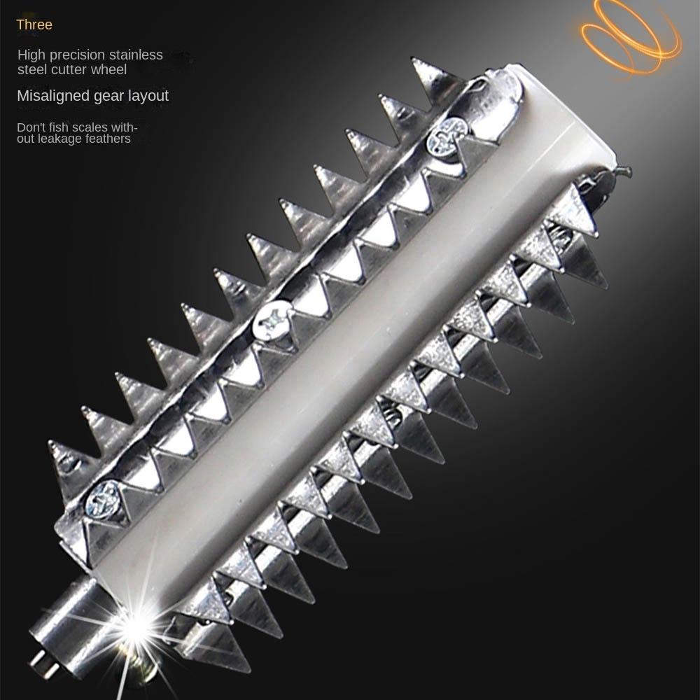 USB Rechargeable Fish Scale Remover Waterproof Scaler Scraper Fish Scale Cleaner  Seafood Cleaning