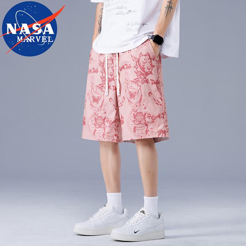 

NASA MARVEL Men s Summer Casual Shorts 4XL