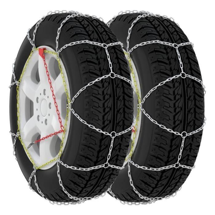 VidaXL Chaînes antidérapantes 2 pcs 16 mm VUS 4x4 Taille 460