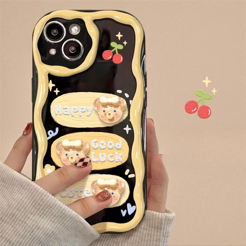 Pigment Three-dimensional Doll Suitable for Vivos16pro Mobile Phone Case Cute Silicone X90/80 Full Cover Anti-fall Y52s Soft