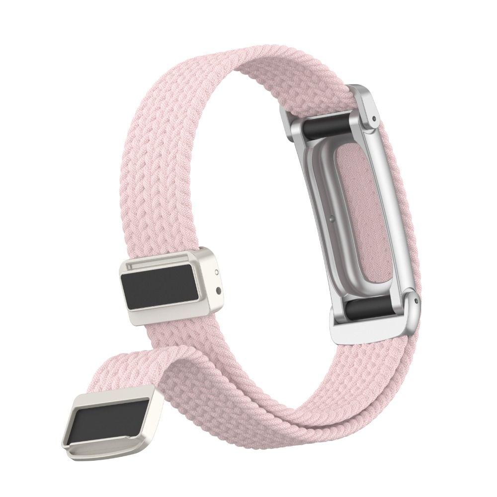 Geflochtenes Nylon Sportarmband Elastisches Bizepsband Fitness-Tracker-Armband für Google Fitbit Air für Damen Herren