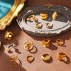 European and American Fashion Rings, Hollow Niche Wide-sided Lines, High-end Design, Golden Hand Jewelry